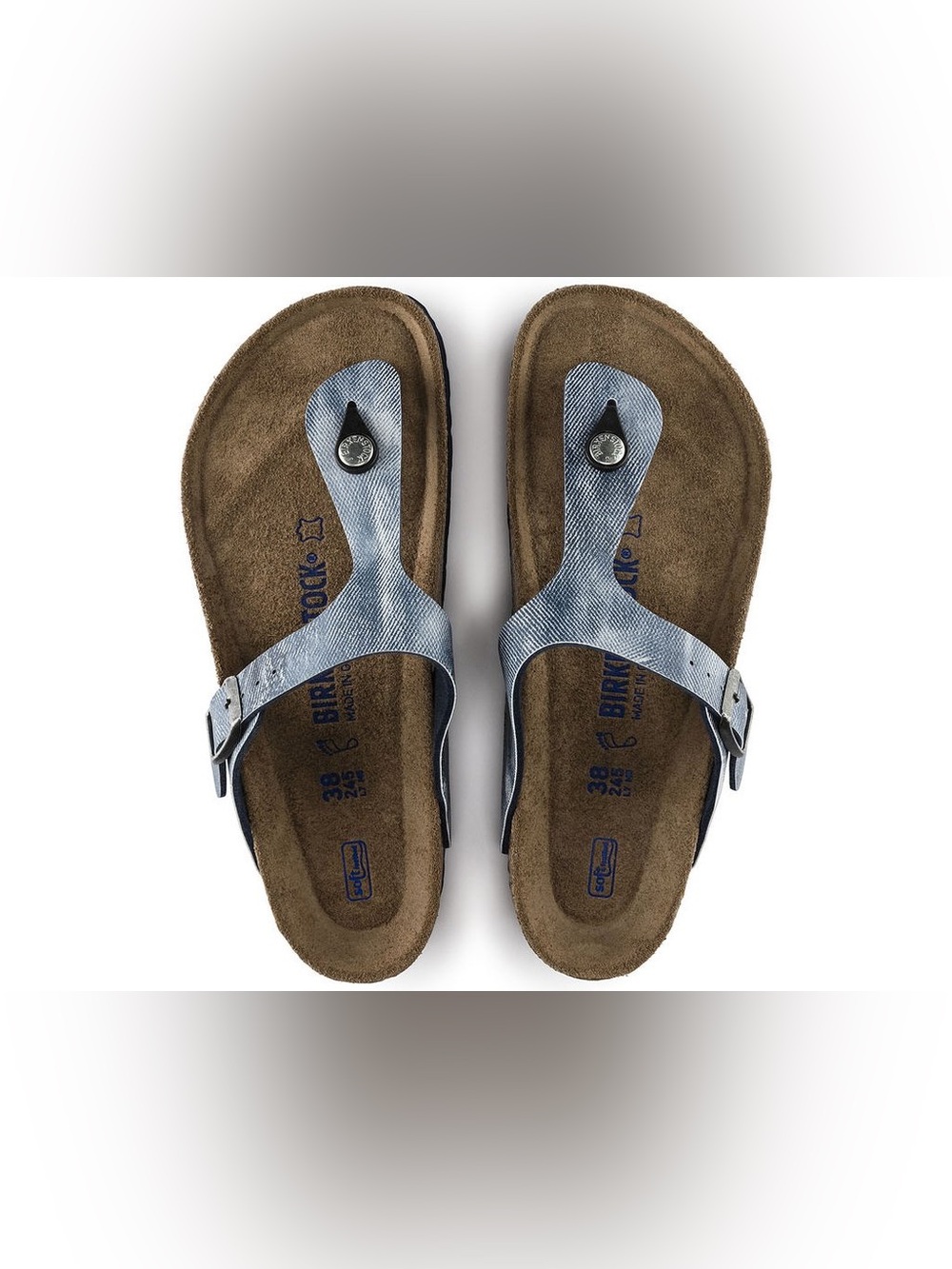 Birkenstock Size 38(7) Gizeh slides Sandals
